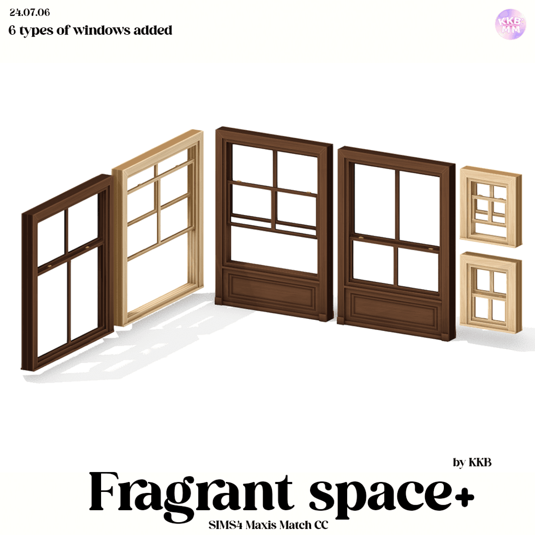 Галерея мода Набор окон Fragrant space windows #2